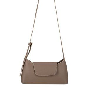 ELLEME Mini Envelope Pebbled Taupe